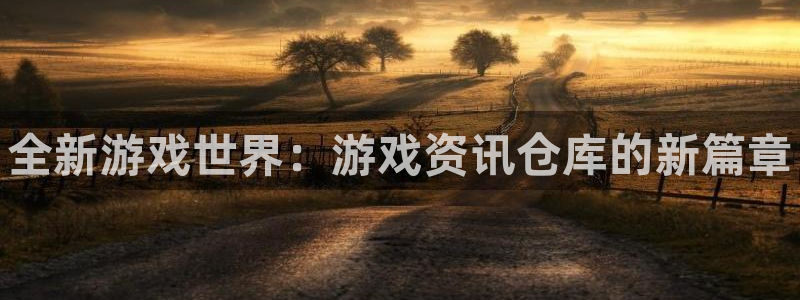 奇亿娱乐4主管：全新游戏世界：游戏资讯仓库的新篇章
