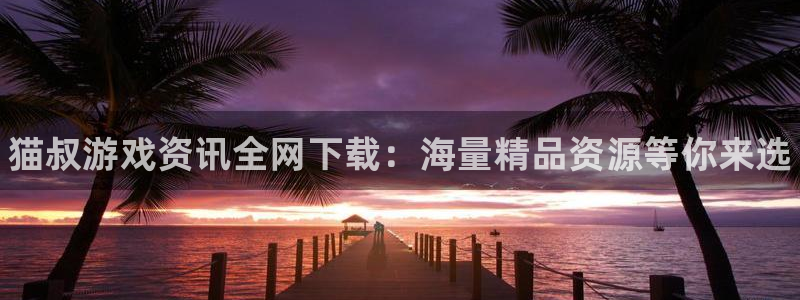 奇亿娱乐平台登录入口：猫叔游戏资讯全网下载：海量精品资源等你